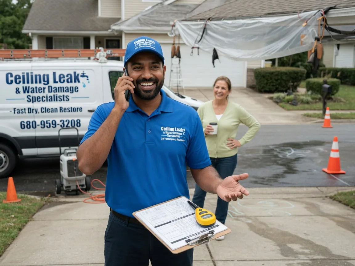Ceiling Leak Cleanup Smith Lake, NM FAQs